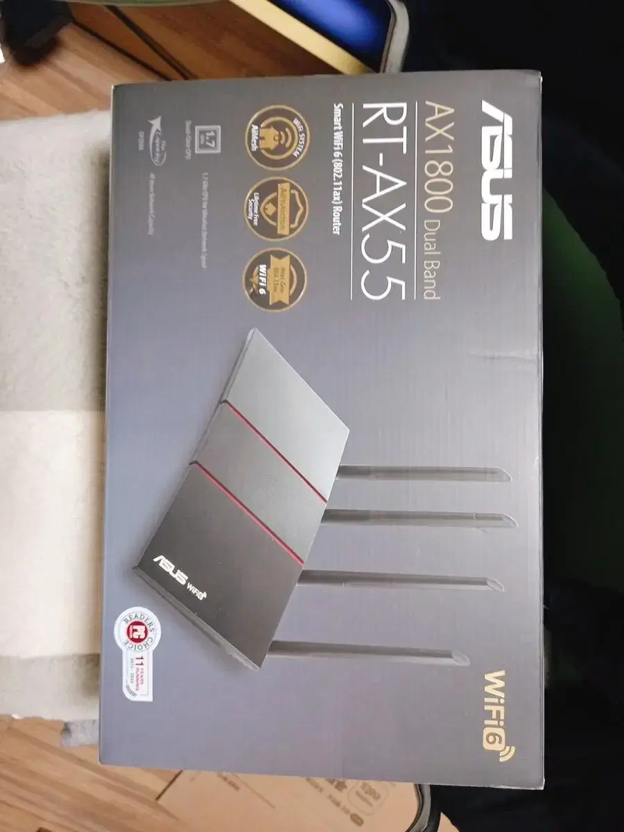 ASUS 에이수스 아수스 RT-AX55 wifi6 미사용